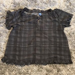 VERA WANG DRESSY TOP